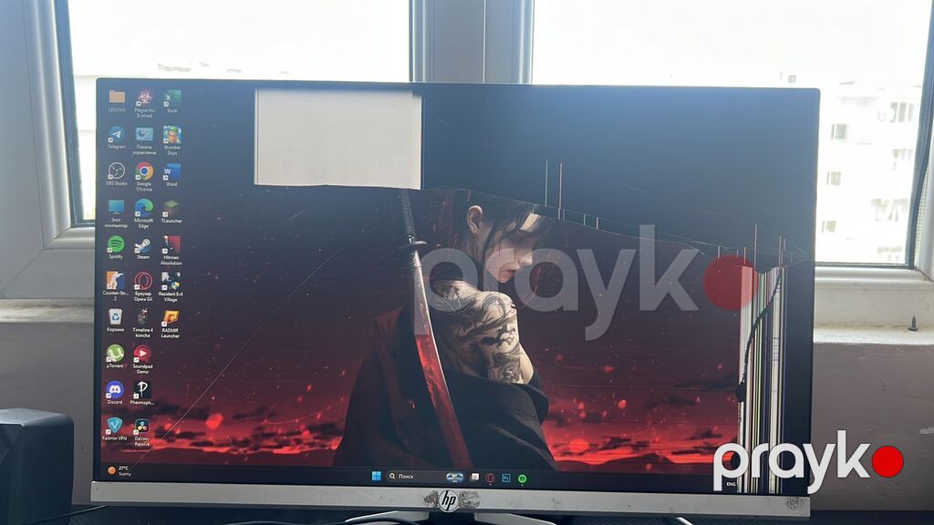 Hp Monitor Zapcast kimi satiram 50azn qiymet sondu — Monitorlər, Bakı (2)
