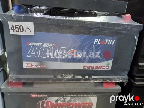 Agm 95 ah platin akkumulyator — Bakı