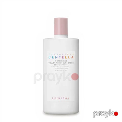 Üz üçün tonlaşdırıcı günəş qoruyucu krem Skin1004 Madagascar Centella Poremizing Velvet Finish SPF50+ PA+ 50 ml — Bakı