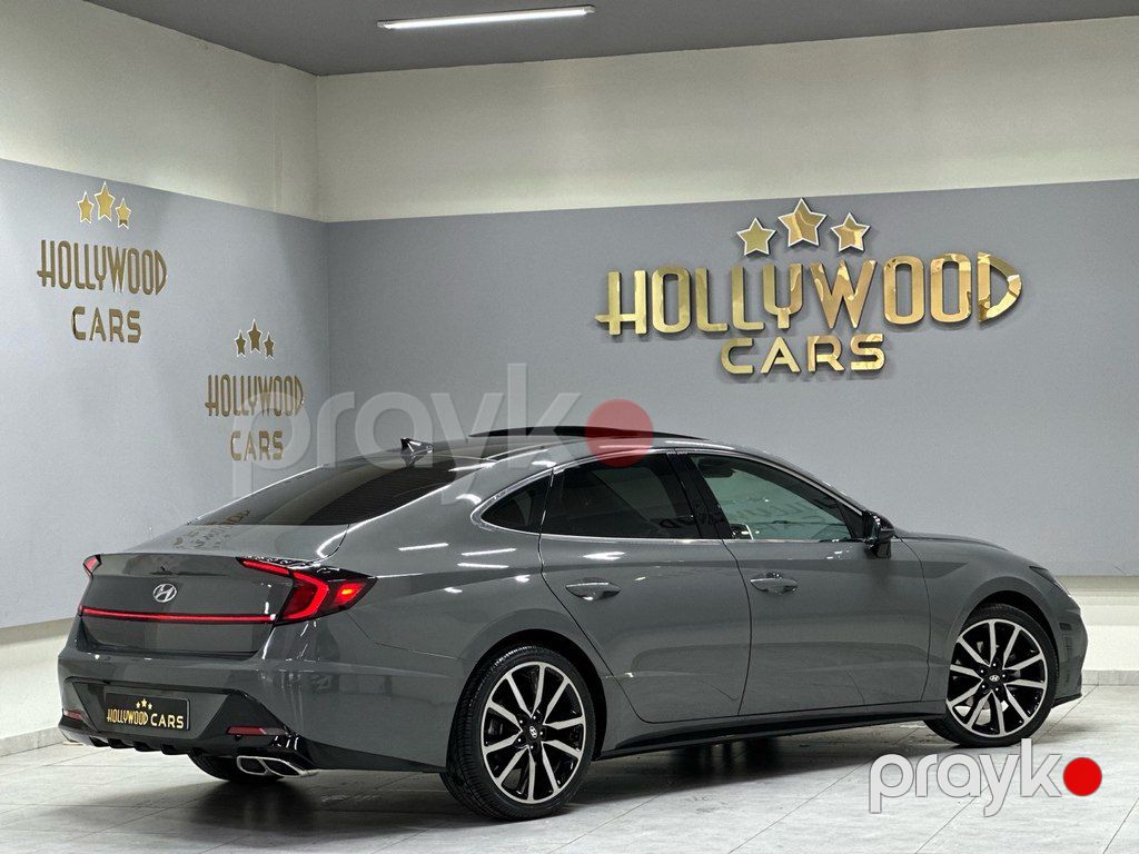 Hyundai Sonata, 1.6 L, 2021 il, 58 000 km — Avtomobillər, Bakı (9)