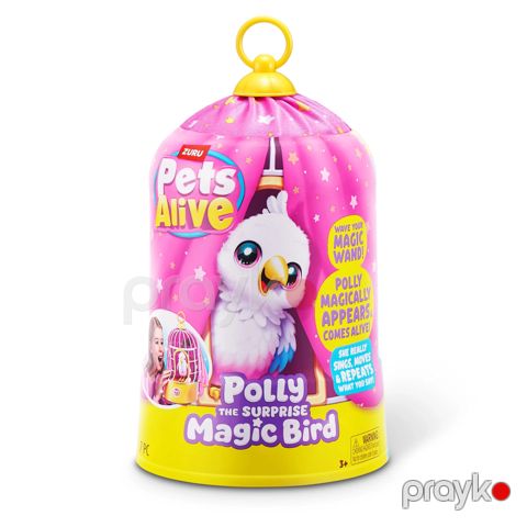 Fiqur-sürpriz Zuru Pets Alive Polly the Surprise Magic Bird, 3+ yaş — Bakı