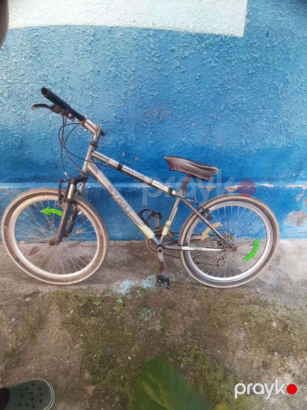 Şəhər/dağ tipli velosiped - Rahmen: polad, 17" təxmini ölçü, klassik — Yol velosipedləri, Bakı (2)