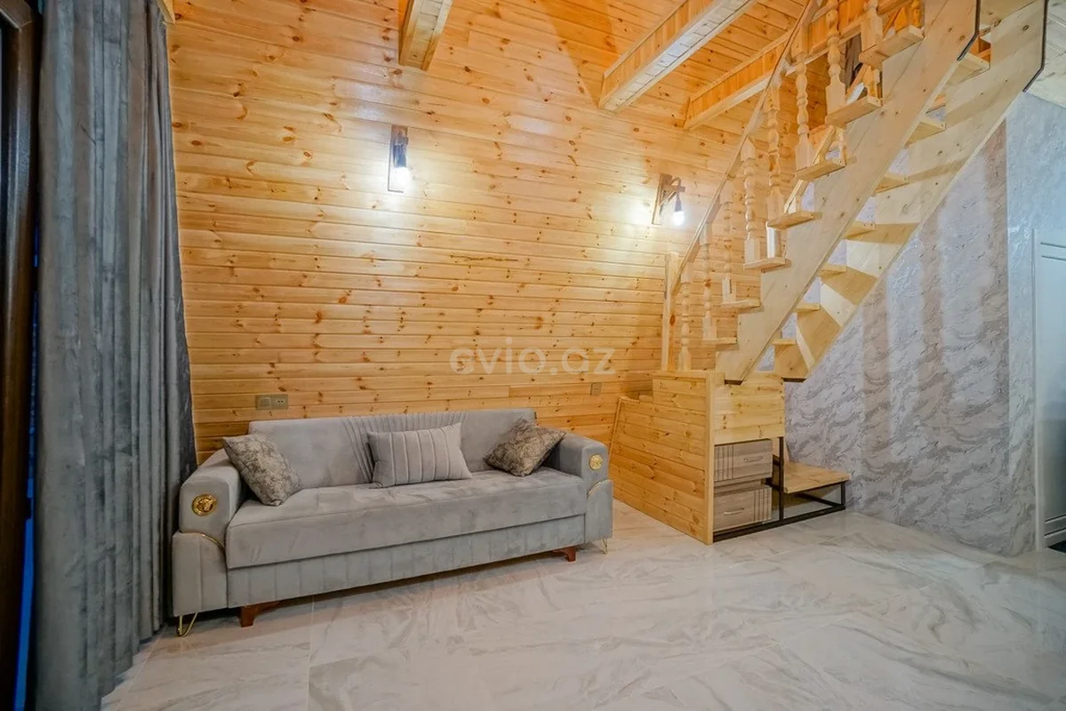 Kirayə 2 otaqlı A-frame Qusarda — Ev, villa, Qusar (7)