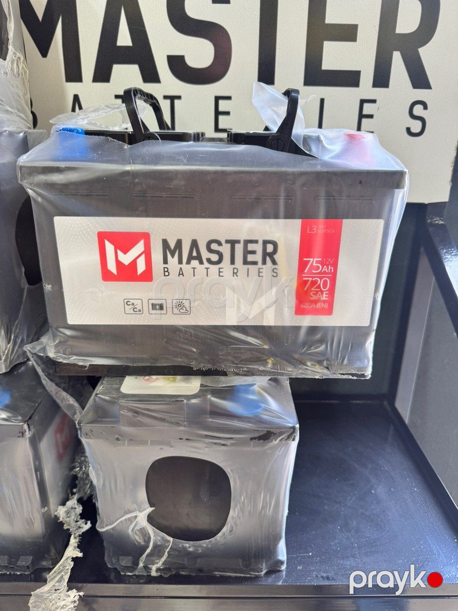 Avtomobil Akkumulyator master 75Ah R+ — Ehtiyat hissələri və aksesuarlar, Bakı (2)