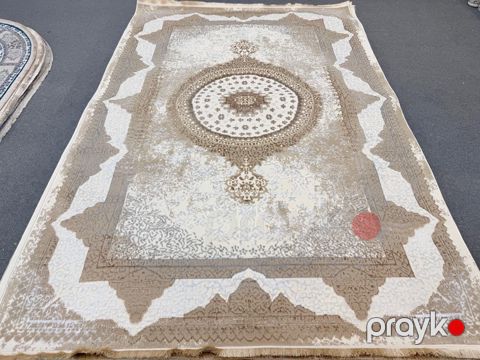Xalça SH94, ipək, bej, 150x0.80 sm — Bakı
