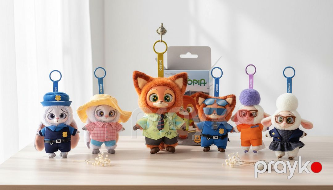 Zootopia Minimalist Miniatürləri — Yumşaq oyuncaqlar, Bakı (3)