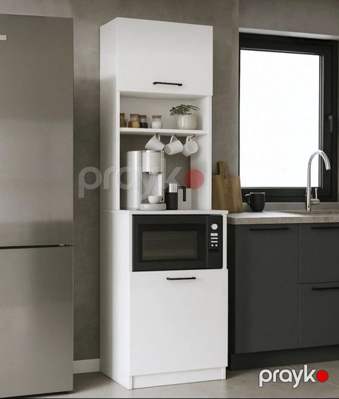 Mətbəx bufeti Ev Plus 13900650, Ldsp, 40x180x53.8 sm, ağ — Bakı