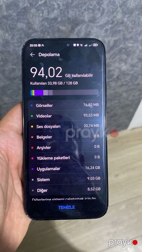 Honor X8b, 128 GB, rəng - Qara, Barmaq izi, İki sim kartlı, Face ID