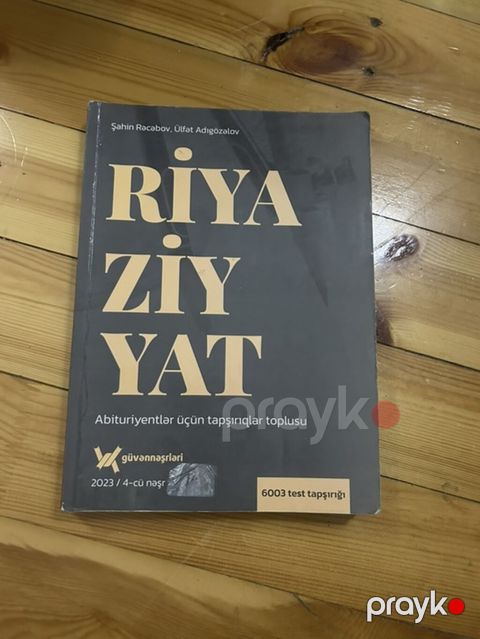 Riyaziyyat – Abituriyentlər üçün tapşırıqlar toplusu - Nəşriyyat — Xırdalan