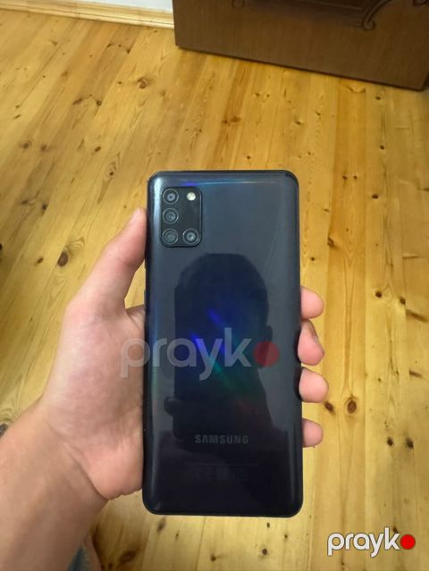 Samsung Galaxy A31, 128 GB, rəng - Göy, Barmaq izi — Bakı