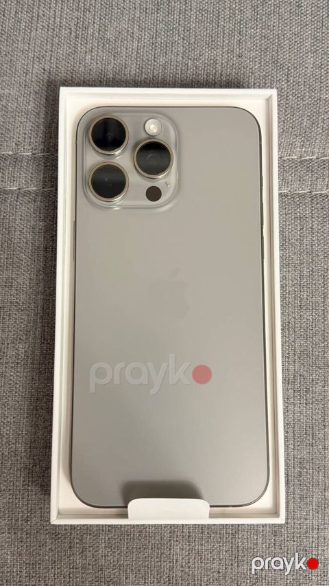 Apple iPhone 15 Pro Max Natural Titanium 256GB/8GB — Bakı
