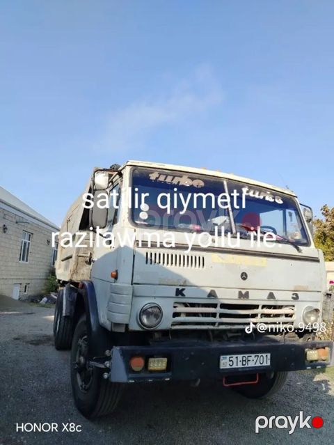 Kamaz 6x4 damperli yük maşını - Marka/model: Kamaz (turbo) — Gəncə