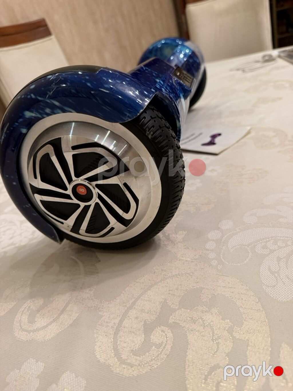 Elektrikli giroskut (hoverboard) – mavi “galaxy” dizayn - Təkər — Hiroskopler, Bakı (6)