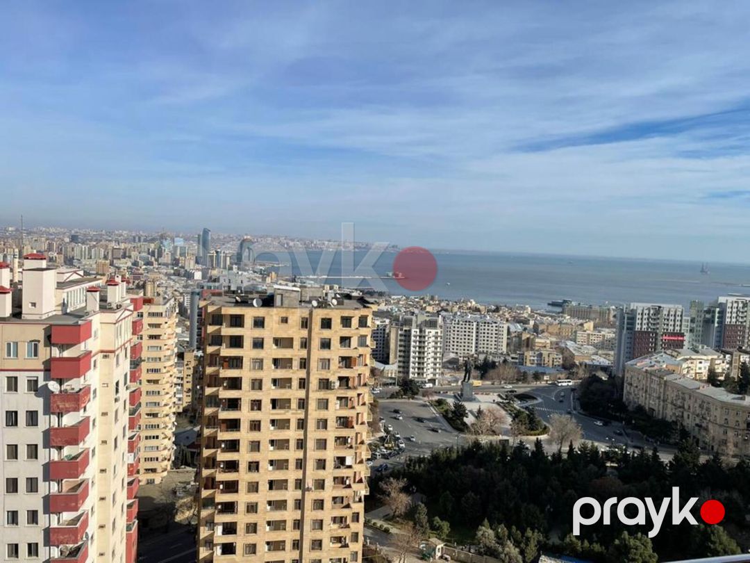 İcarəyə verilir 4 otaqlı yeni tikili 160 m² — Mənzil, Bakı (11)