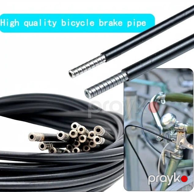 Velosiped üçün əyləc tros üzlüyü Bikesport 99, 1 m, 2 ədəd başlıq, 5 mm — Mallar, Bakı (3)