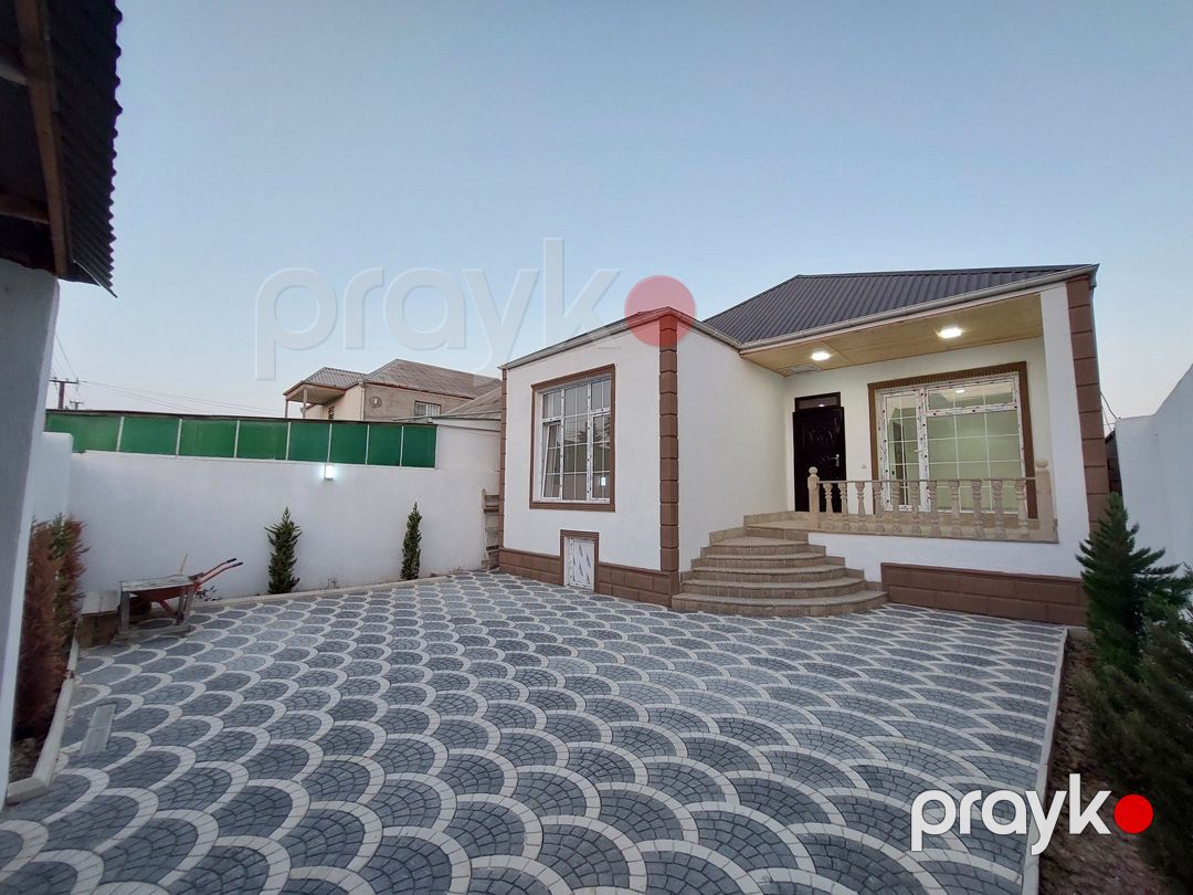 Satılır 3 otaqlı həyət evi/bağ evi 100 m² — Ev, villa, Bakı (3)