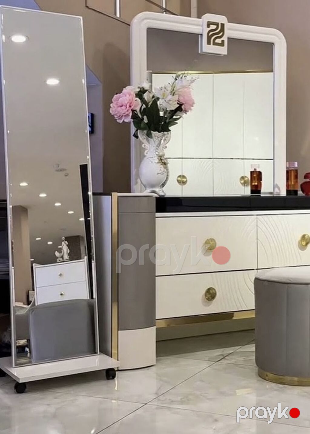 Müasir dizaynlı yataq otağı dəsti - Real alıcıya endirim 4500 — Yataq otağı mobilya dəstləri, Bakı (8)