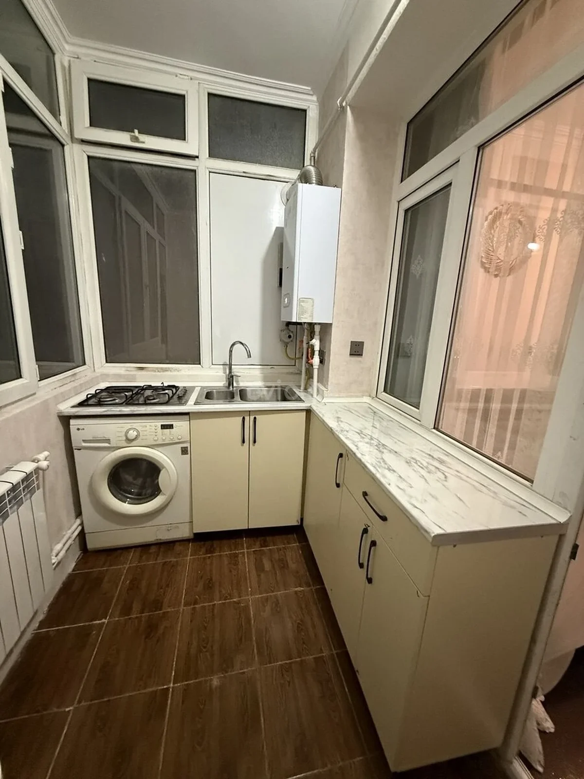 Kirayə 2 otaqlı mənzil Xırdalanda — Mənzil, Abşeron (8)