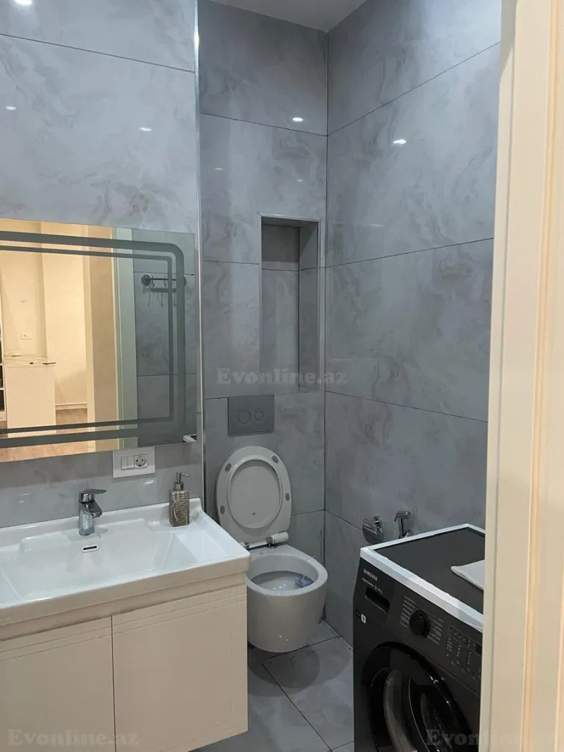 Kirayə verilir 2 otaqlı Mənzil Yeni tikili 90 m² Bakı, Nəsimi r., 28 May m — Mənzil, Bakı (8)