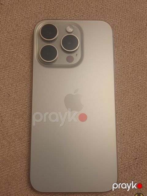 Apple iPhone 15 Pro Natural Titanium 128GB/8GB — Bakı