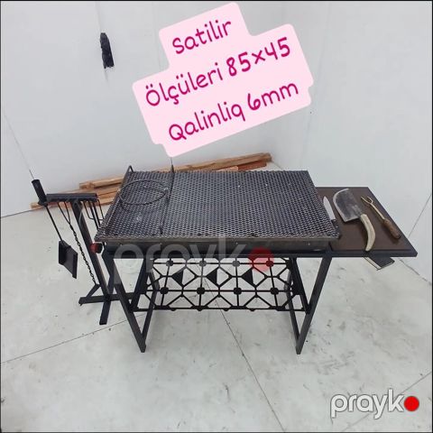Manqal, Kömür, Yeni, Setka ilə — Sumqayıt