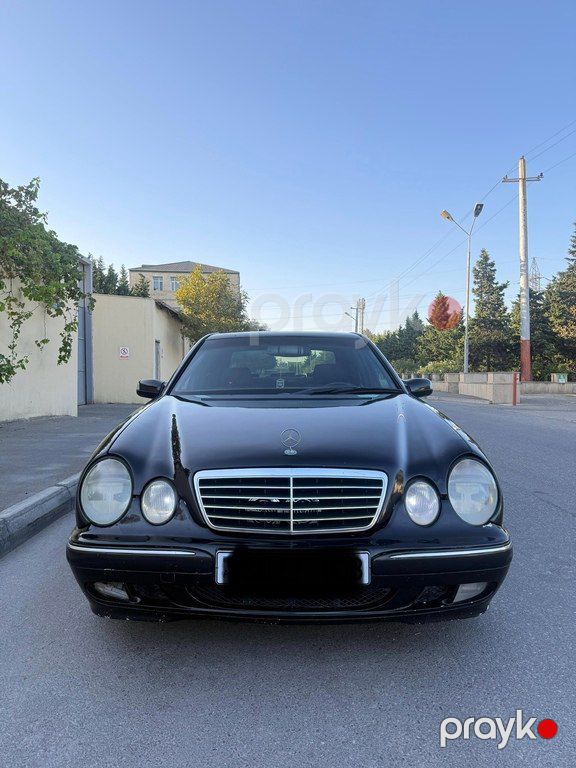 Mercedes E 240, 2.4 L, 2000 il, 410 523 km — Avtomobillər, Bakı (4)