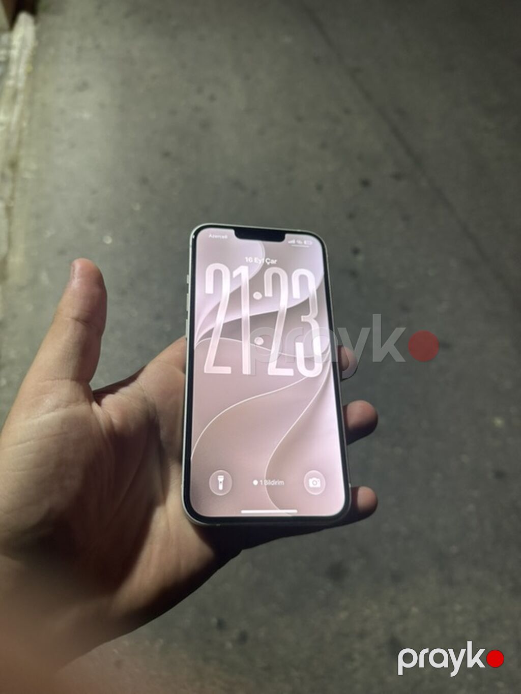IPhone 13, Ağ, Face ID — Apple iPhone, Bakı (3)