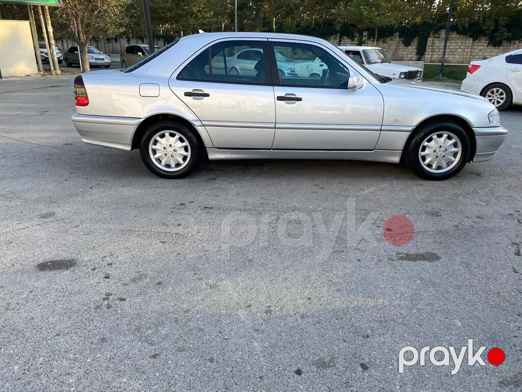 Mercedes C 180, 1.8 L, 1998 il, 183 211 km — Avtomobillər, Bakı (12)