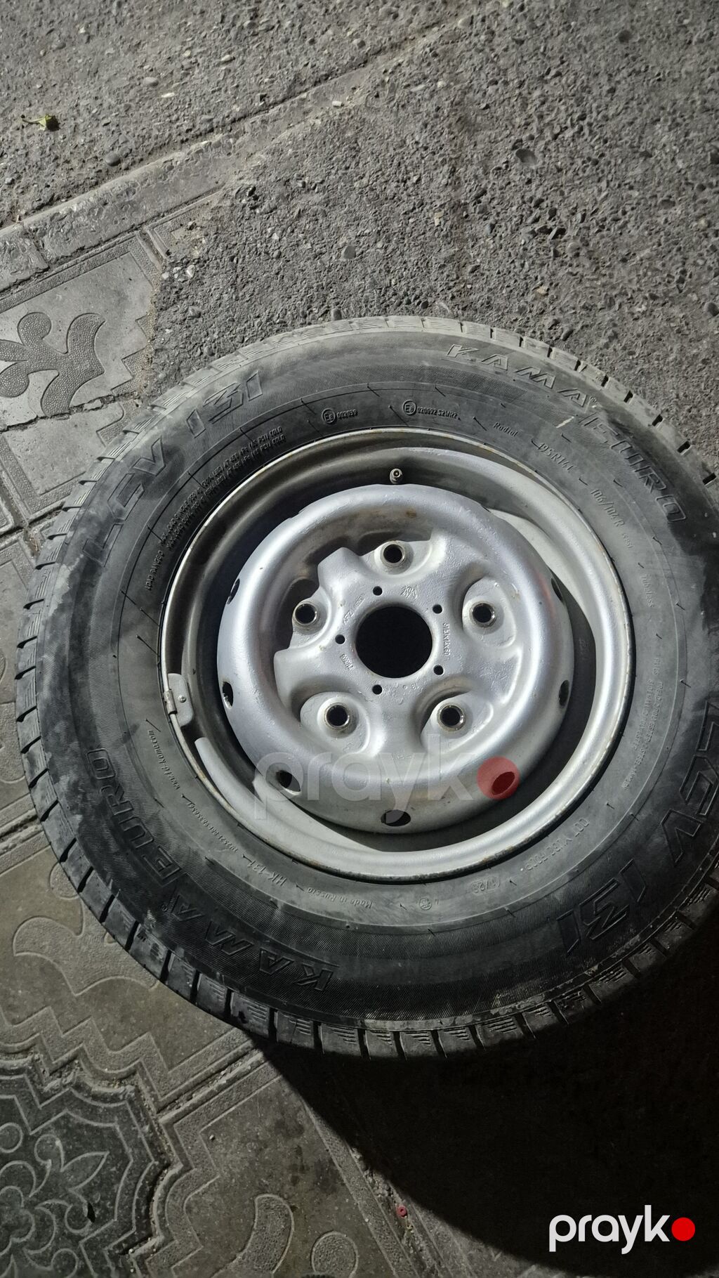 Məhsul: Təkər və polad disk komplekti - Ölçü və model: Kama Euro LCV — Diskləri, Xırdalan (3)