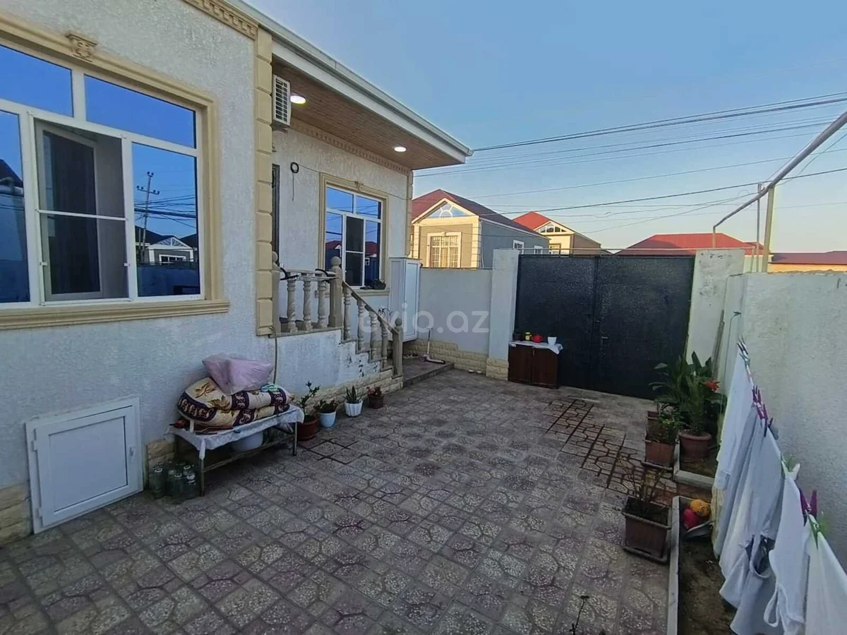 3 otaqlı həyət evi satılır Zabrat qəsəbəsində — Ev, villa, Bakı (2)
