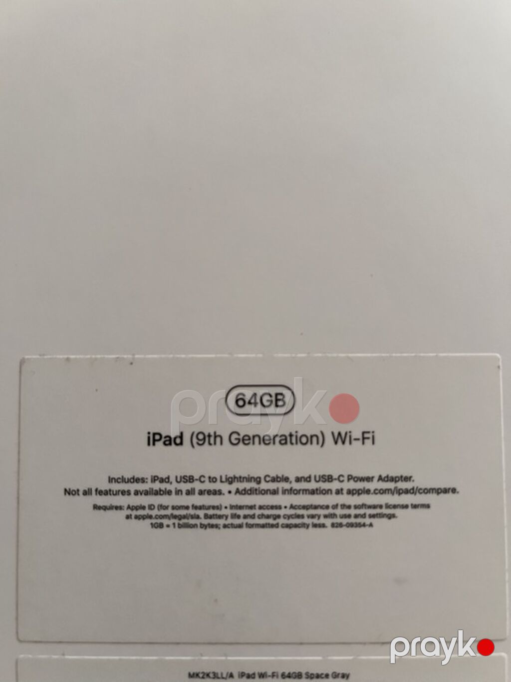 Apple iPad 9-cu nəsil, Wi‑Fi, 64 GB (Space Gray) Xüsusiyyətlər — Apple, İsmayıllı (4)