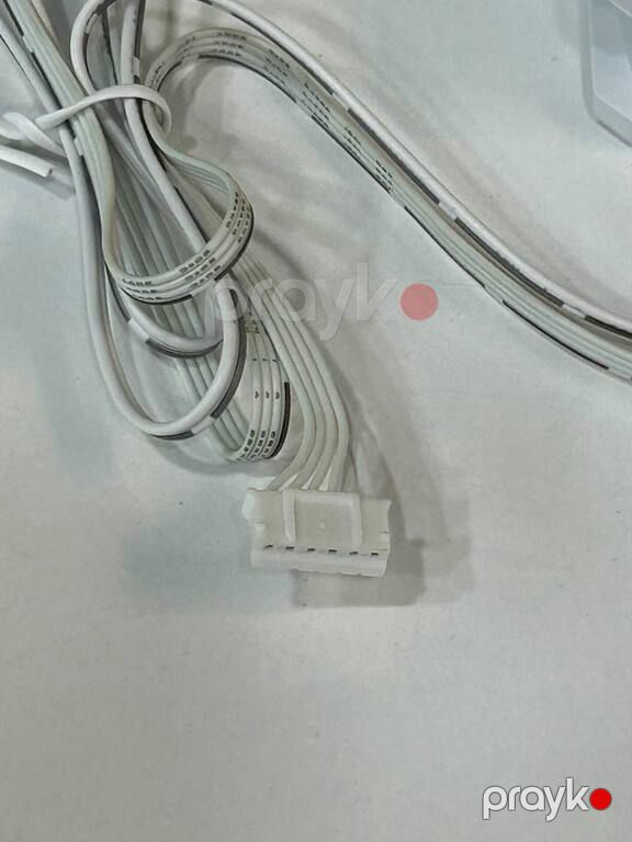 RGB Case Kuler "Loving Cool YD-1200" White 6 pin — Kompüterlər və noutbuklar, Bakı (7)