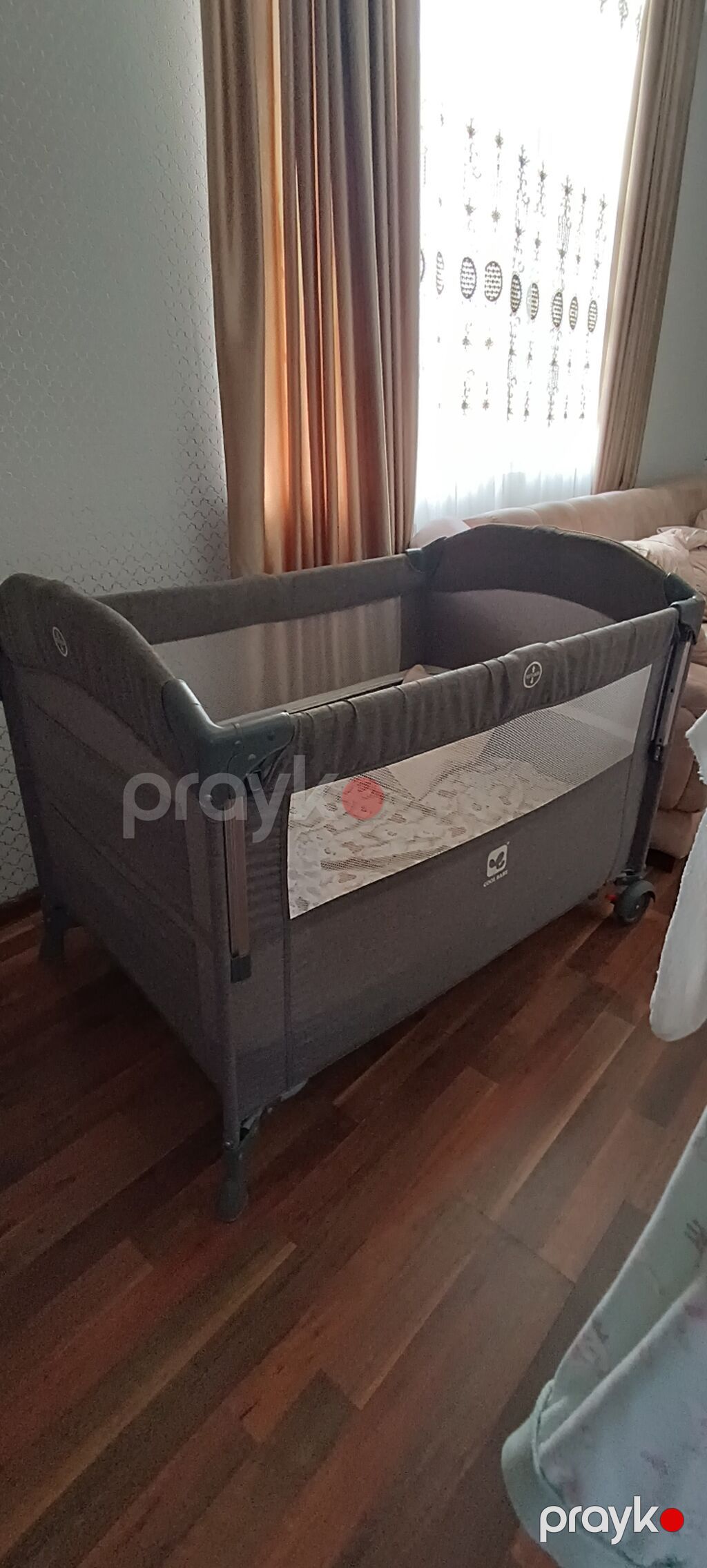 Manej və 3 dənə matras hamsı 55 manata satılır, manej çox yaxşı — Yataqlar, Bakı (2)