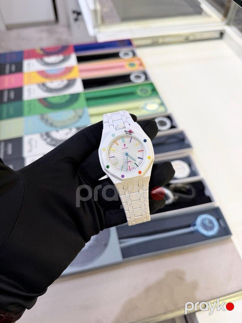 Swatch AP Audemars Piguet saat Orginal Swatch AP Audemars Piguet — Qol saatları, Bakı (5)