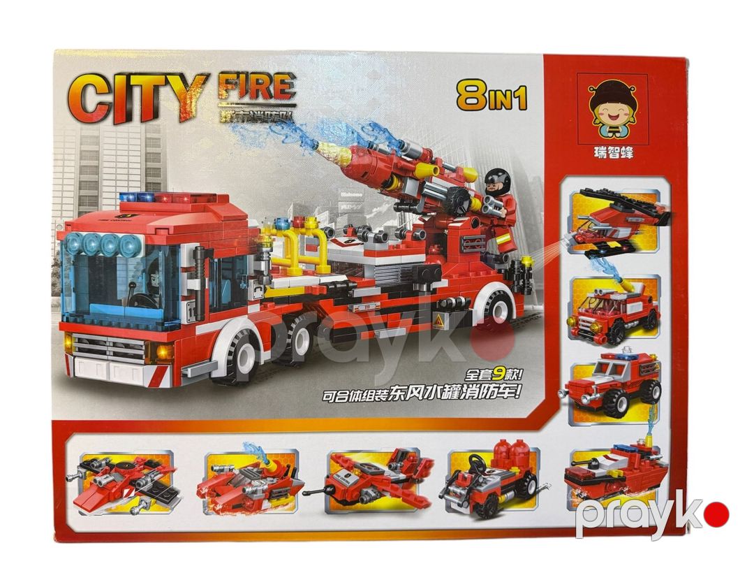 Konstruktor 22011 City Fire, 710 əd — Mallar, Bakı (2)