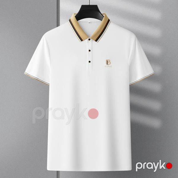 Kişilər üçün polo EB_783, ağ, pambıq, ölçü XL — Mallar, Bakı (2)