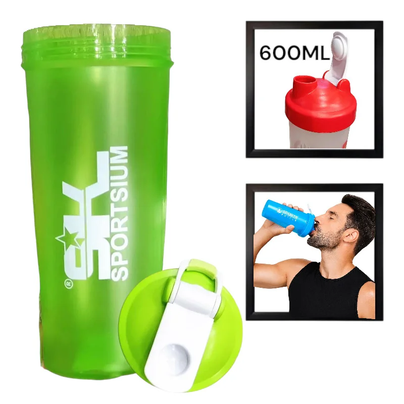 İdman su qabı WS1326, yaşıl, 600 ml — Bakı