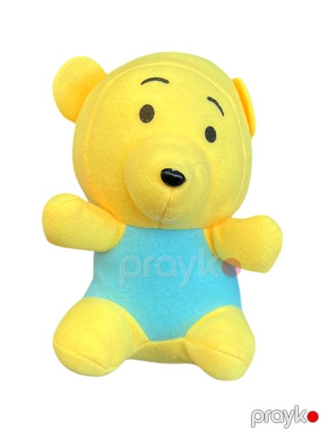 Yumşaq oyuncaq FSO-12088, peluş, sarı/mavi, 18 sm — Bakı