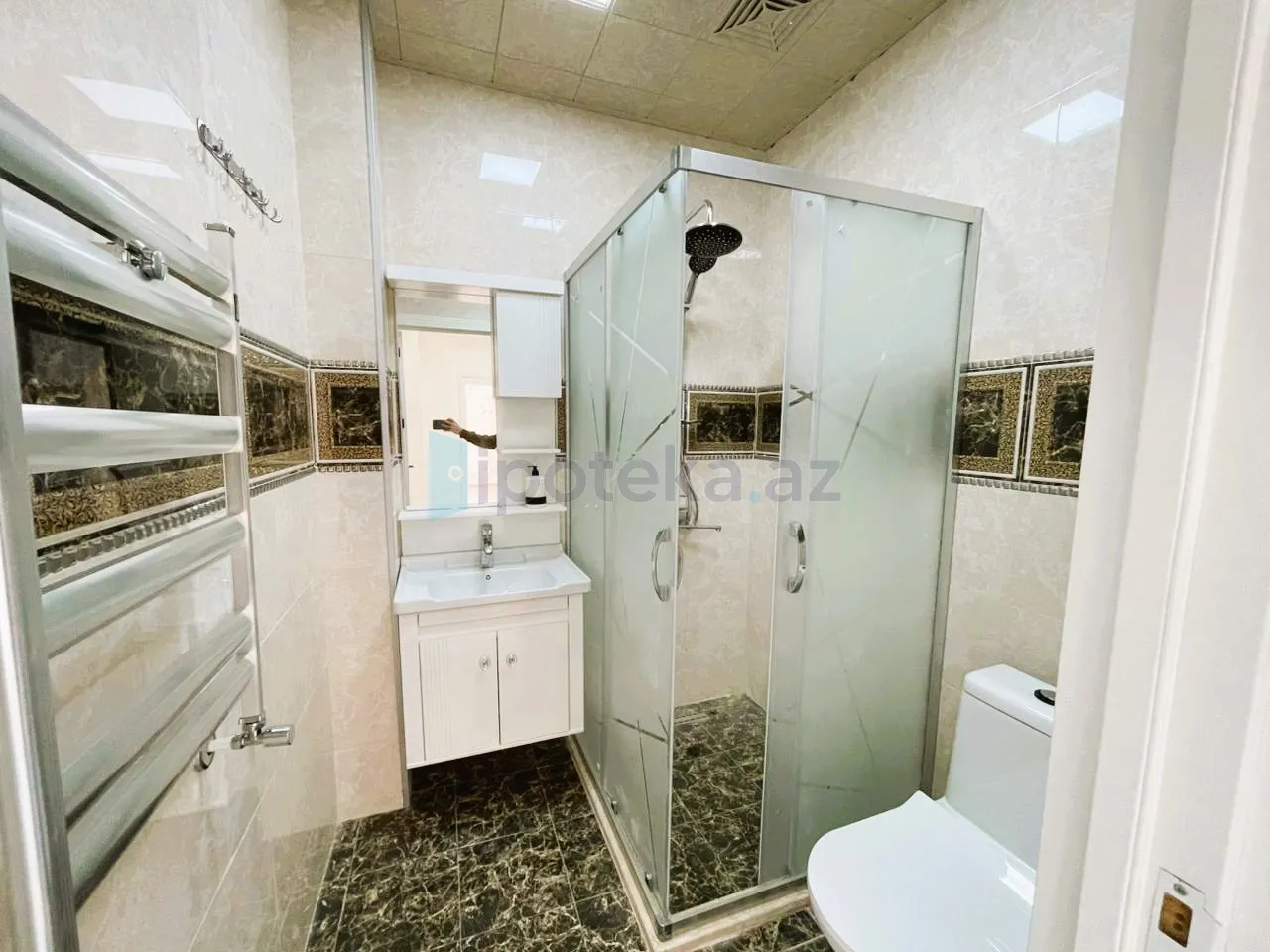 Satılır: 3 Otaq, Yeni tikili, Suraxanı r., Qaraçuxur q., 85.00 m² — Mənzil, Bakı (10)