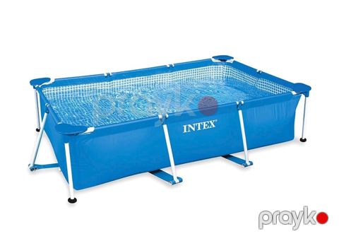 Hovuz Intex Rectangular 28270 karkas, düzbucaq, 220x150x60 sm, 1662 l, göy — Bakı