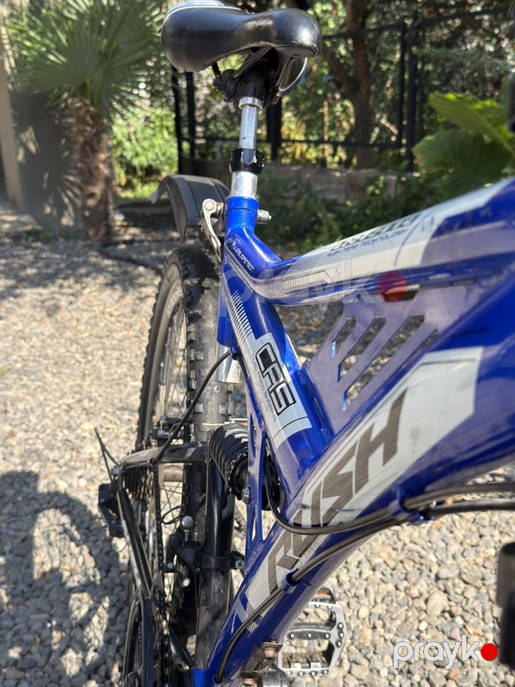 Rush CAS Full Suspension dağ velosipedi - Korpus: möhkəm polad şassi — Dağ velosipedləri, Lənkəran (7)