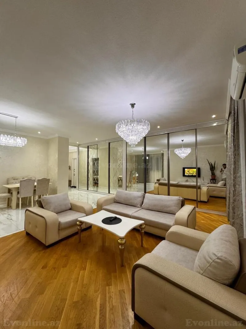 Satılır 3 otaqlı Mənzil Yeni tikili 117 m² Bakı, Nəsimi r., 28 May m — Mənzil, Bakı (3)