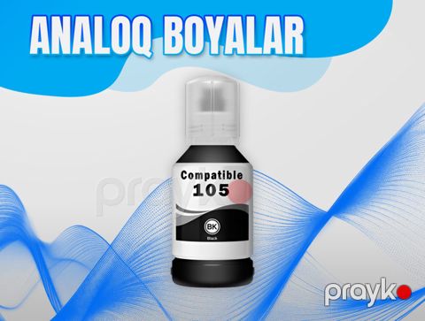 Analoq boya 105 Qara — Bakı