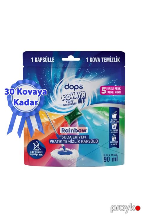 Döşəmə təmizləyici kapsullar Dops Kovaya At Rainbow 90 ml — Bakı