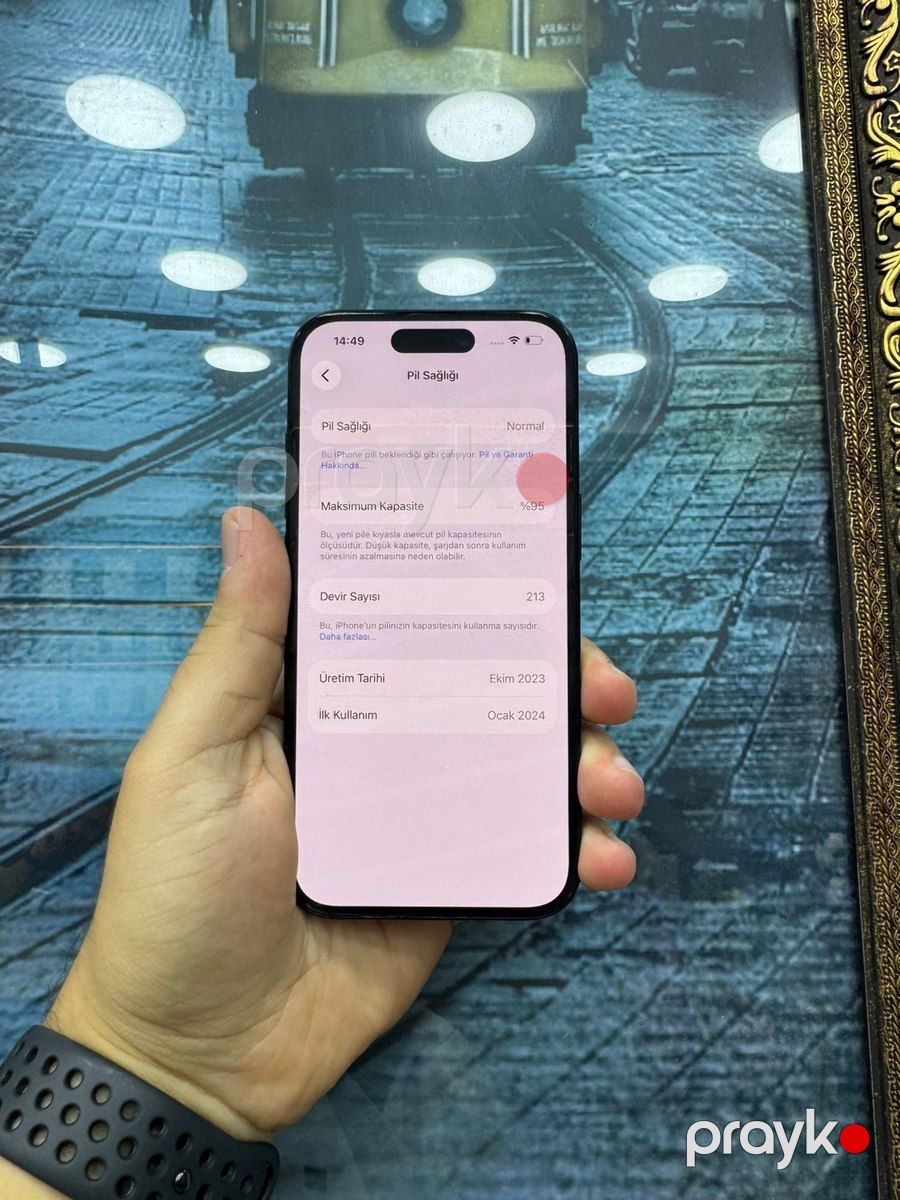 Apple iPhone 15 Black 128GB/6GB — Smartfonlar, Bakı (3)