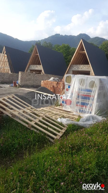 A Frame evlərin tikintisi — Təmir və inşaat, Bakı (3)