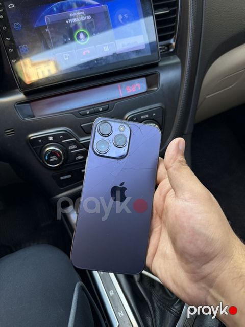IPhone 14 Pro, Deep Purple, Qırıq — Bakı