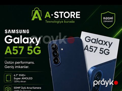 Samsung Galaxy A57 5G Awesome Navy 256GB/8GB — Bakı
