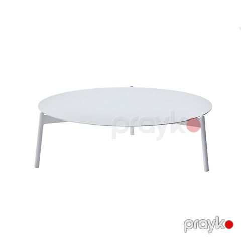 Bağ kofe masası Artie T242, metal karkas, 60x60x28.5 sm, ağ — Bakı
