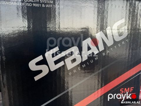 Sebang akkumulyator 60anper — Bakı